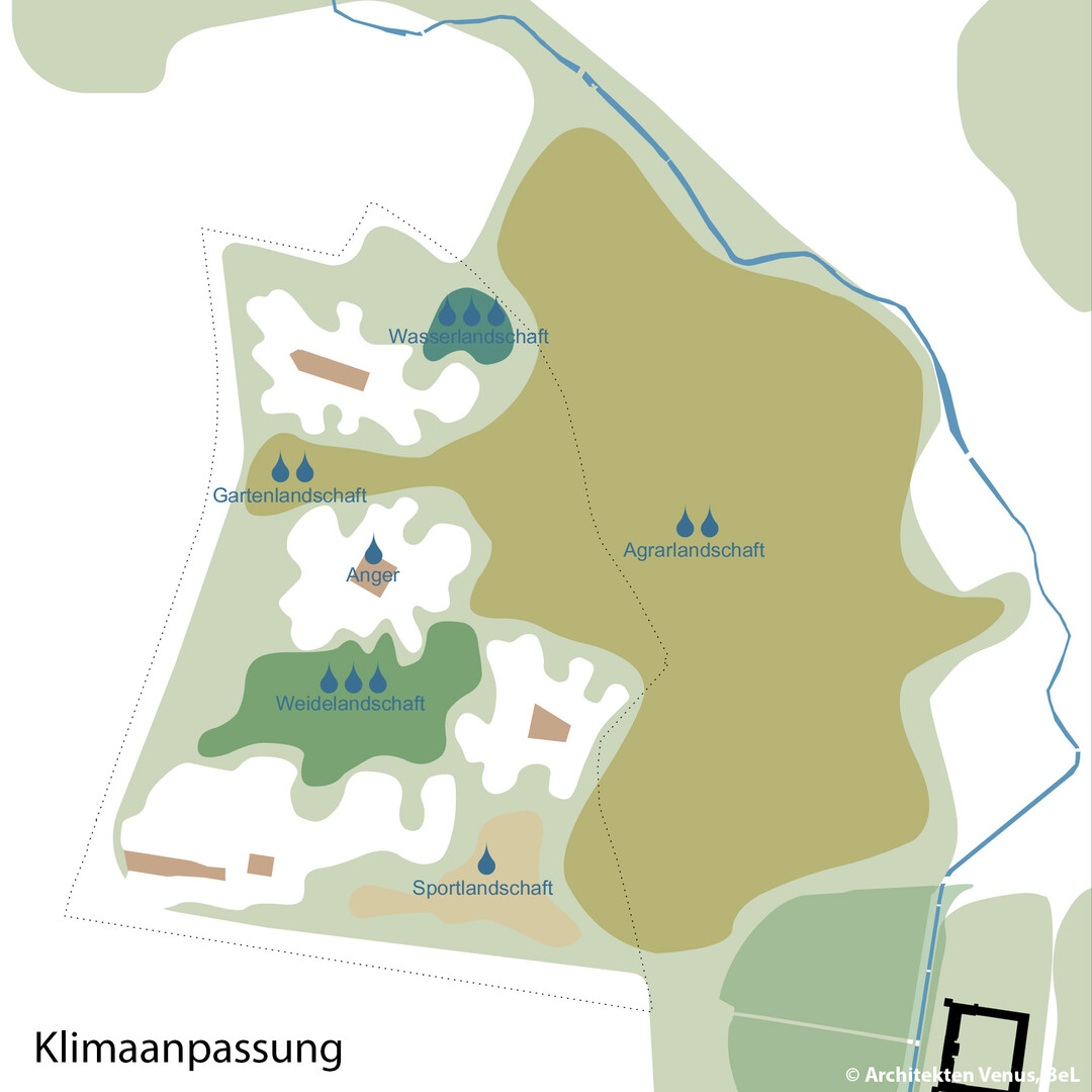 Piktogramm Klimaanpassung