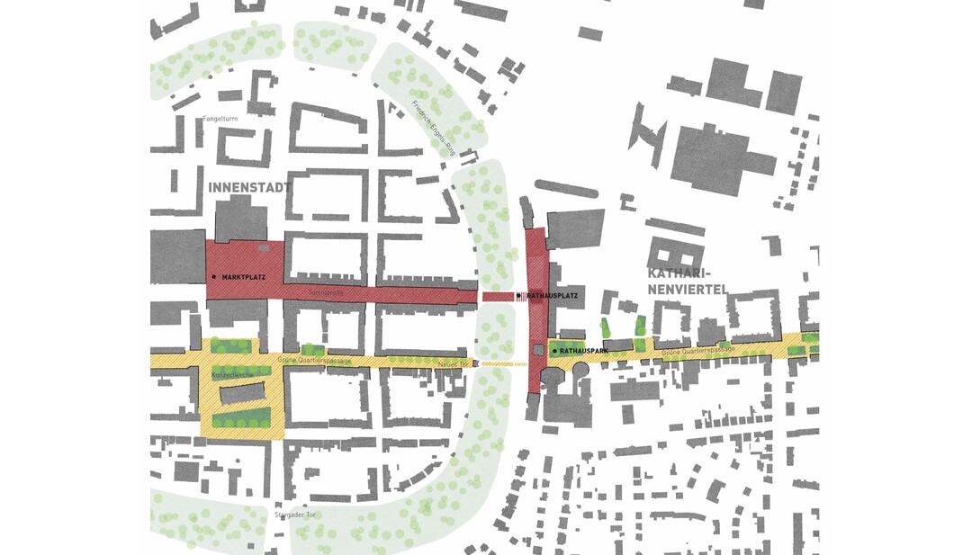 Verortung im Stadtgefge