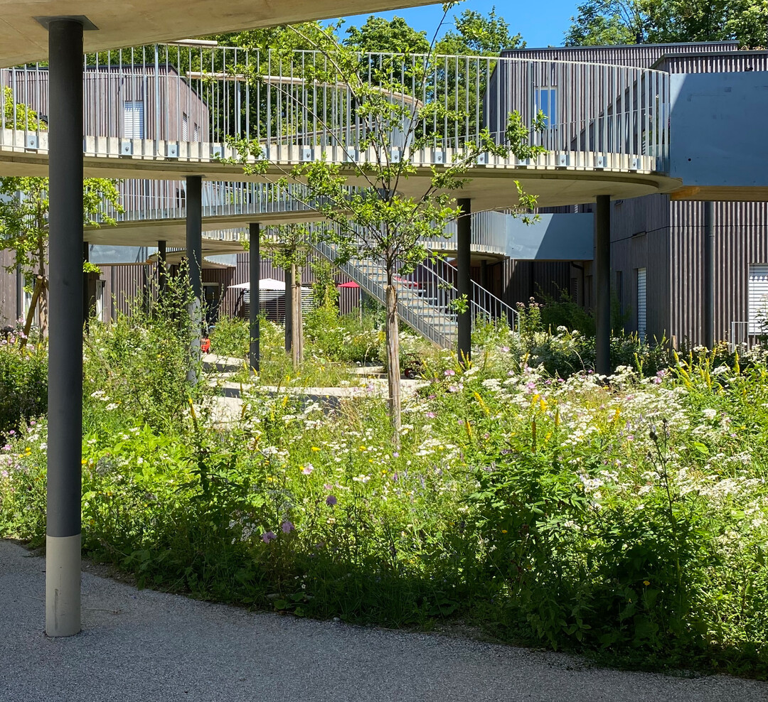 Wohnumfeld:
Prinz-Eugen-Park, Mnchen.
Entwurfsverfasser: liebald + aufermann landschaftsarchitekten und stadtplaner PartGmbB  