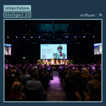 Die Urban Future kommt mit einem vielseitigen Programm nach Stuttgart.