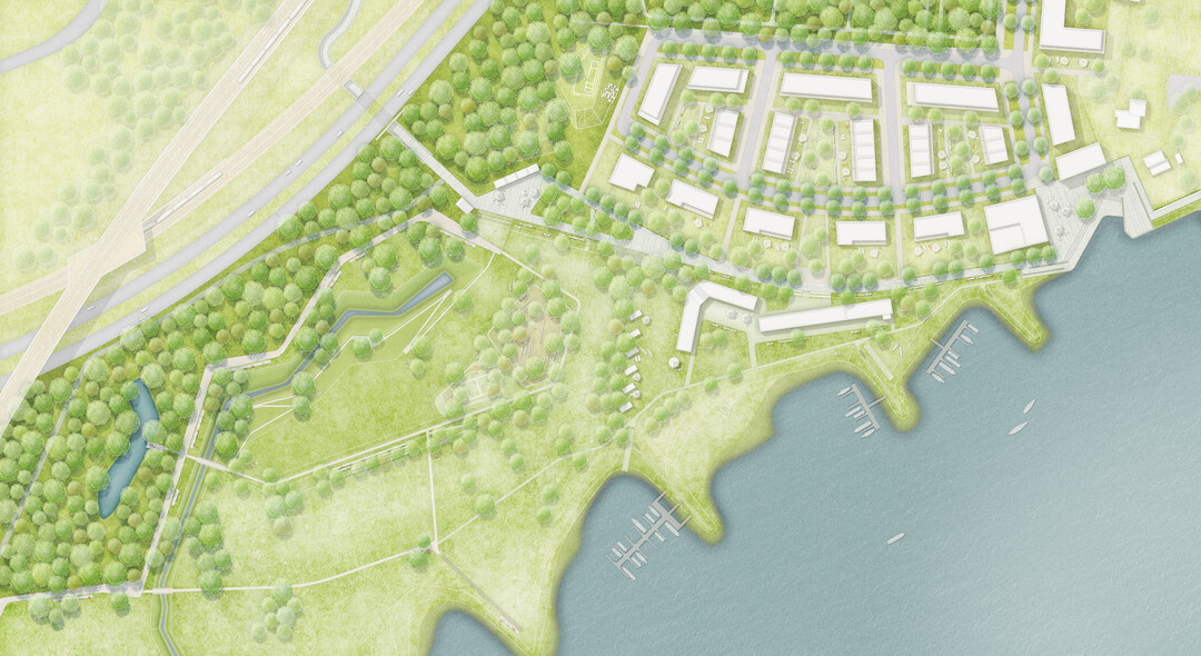 Der Gartenschau-Rundweg verbindet die Hauptausstellungsbereiche der Gartenschau mit der Wallanlage und den Sehenswrdigkeiten der Stadt. Die Speckebachpromenade leitet vom Hauptbahnhof zur Ausstellungsflche im Bereich des zuknftigen Elbquartiers.  (AUSZUG ERLUTERUNGSTEXT)