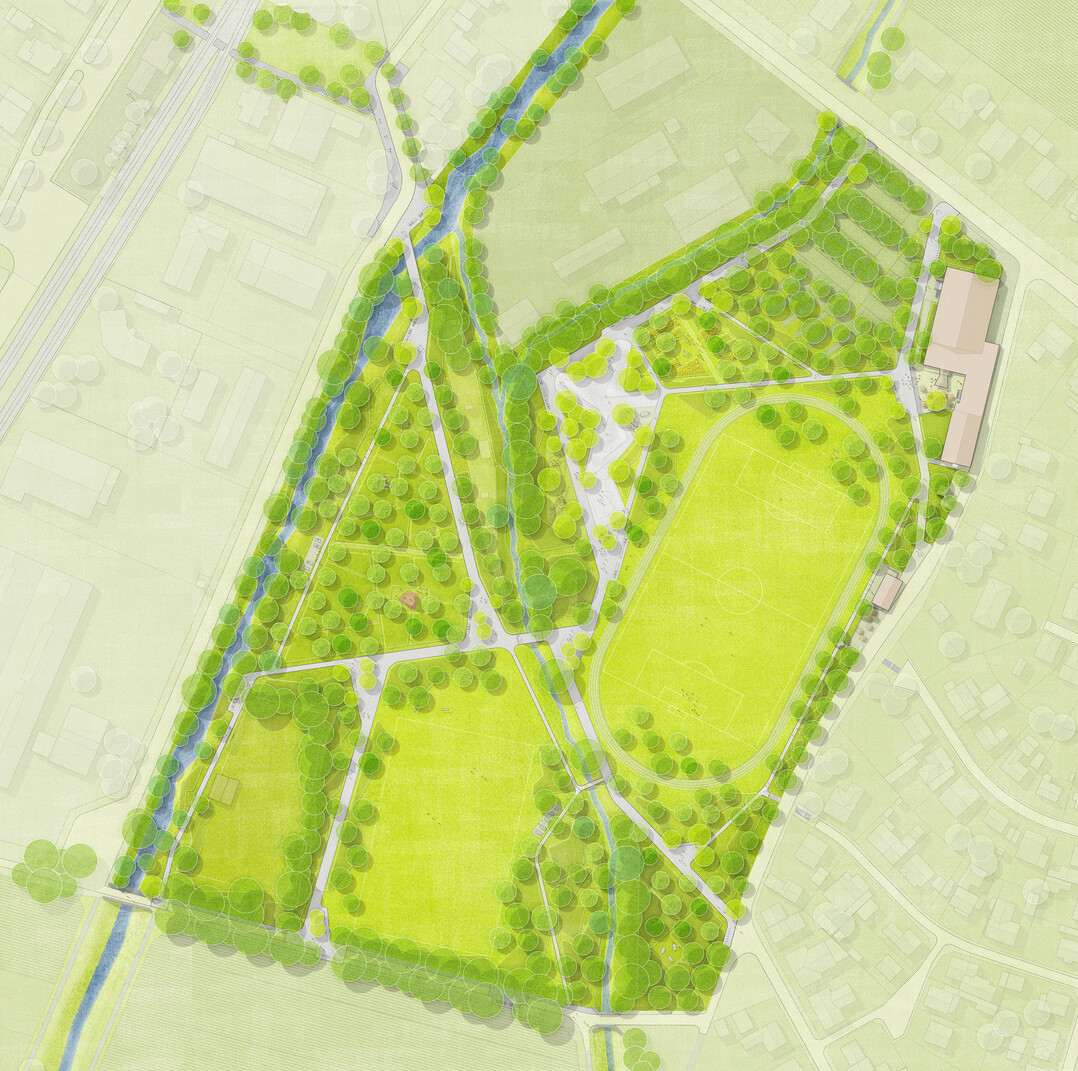 Lageplan zum Teilbereich Echzellder Landesgartenschau Oberhessen 2027