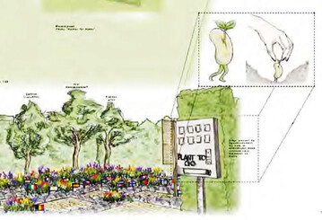 Ein Ausschnitt aus dem preisgekr�nten Entwurf von Anna Laura Horbert.