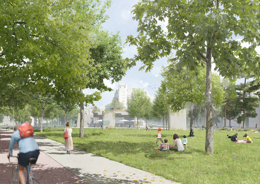 Gewinner Fachsparte Landschaftsarchitektur, Projekt Park 104