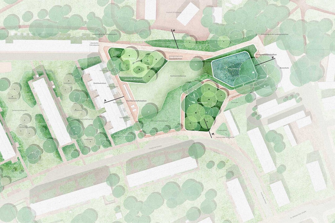 Typische und natrliche Landschaften in und um Wittenberge
werden sinnvoll und exemplarisch in dem neuen Quartierspark als Innovationsquartier des
bestehenden Wohngebietes Am Klzberg integriert. Der neue Quartierspark wird zum neuen Wohn- und
Lehrzimmer. Erholungs- und Bildungsort, ohne sein Wohnumfeld zu verlassen. AUSZUG ERLUTERUNGSTEXT