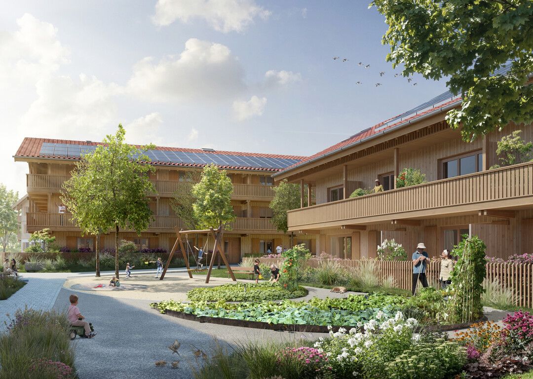 Nominiert fr Kategorie 1, Projekte in Planung: Winklbauer Hfe (Kolbermoor), die  Entwicklung und Realisierung des nachhaltigsten Quartiers Oberbayerns. 